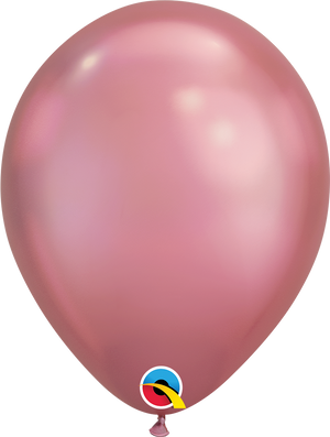 Chrome Mauve latex balloon