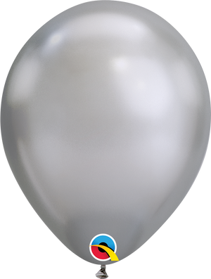 Chrome Silver latex balloon