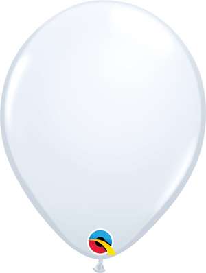 white latex balloon