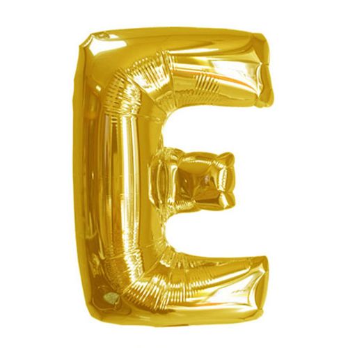 Gold Letter E