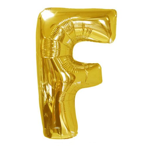 Gold Letter F