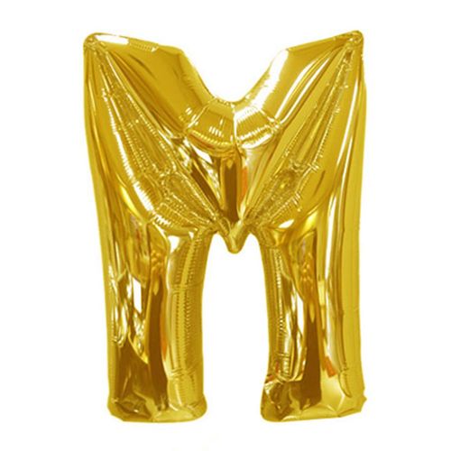 Gold Letter M