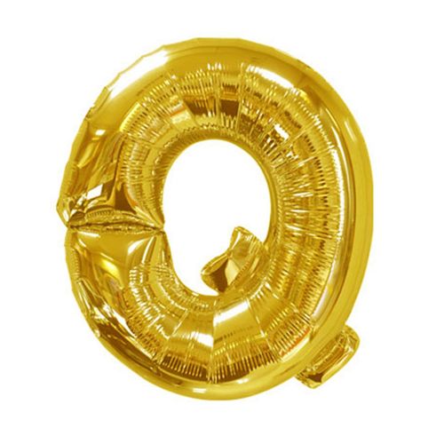 Gold Letter Q
