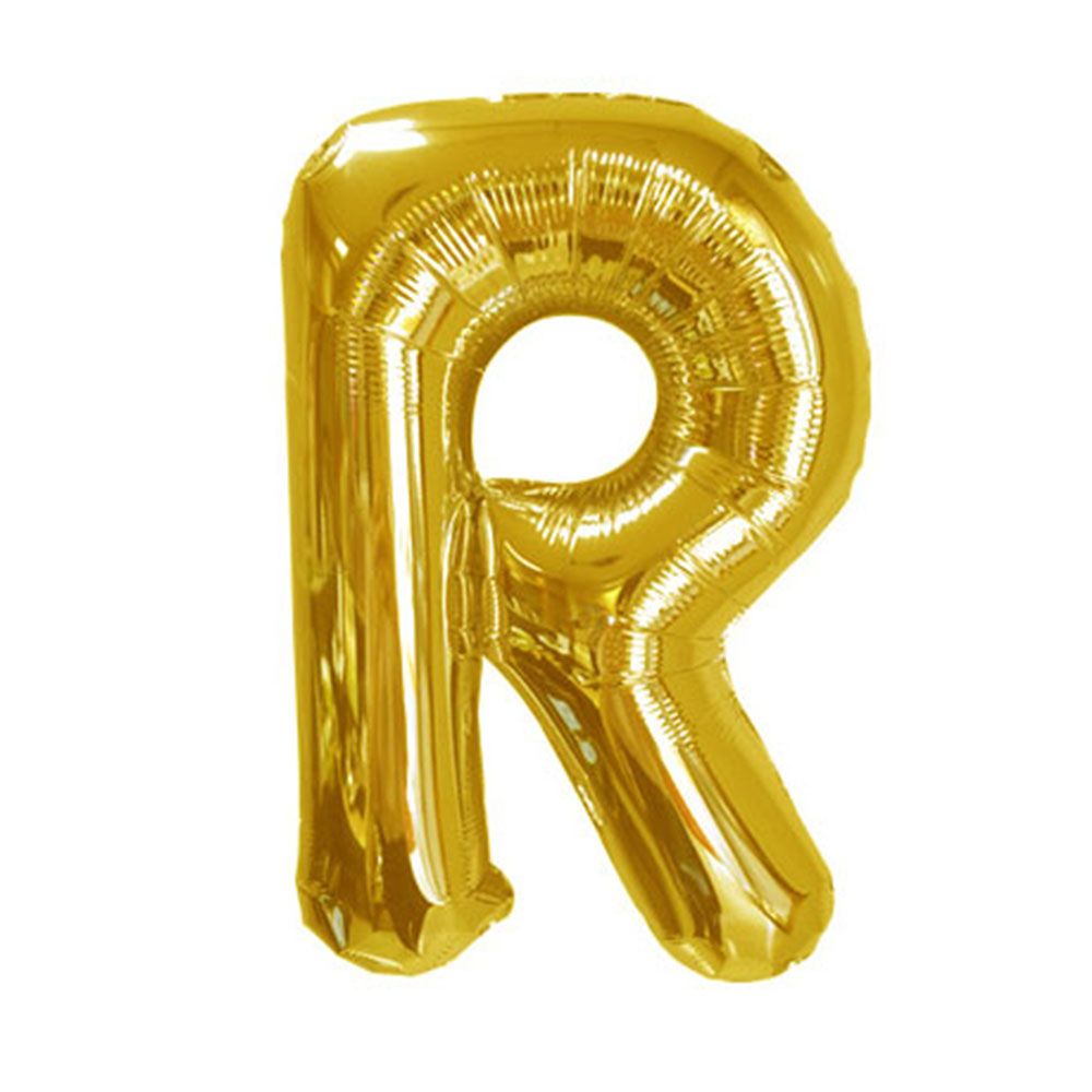 Gold Letter R