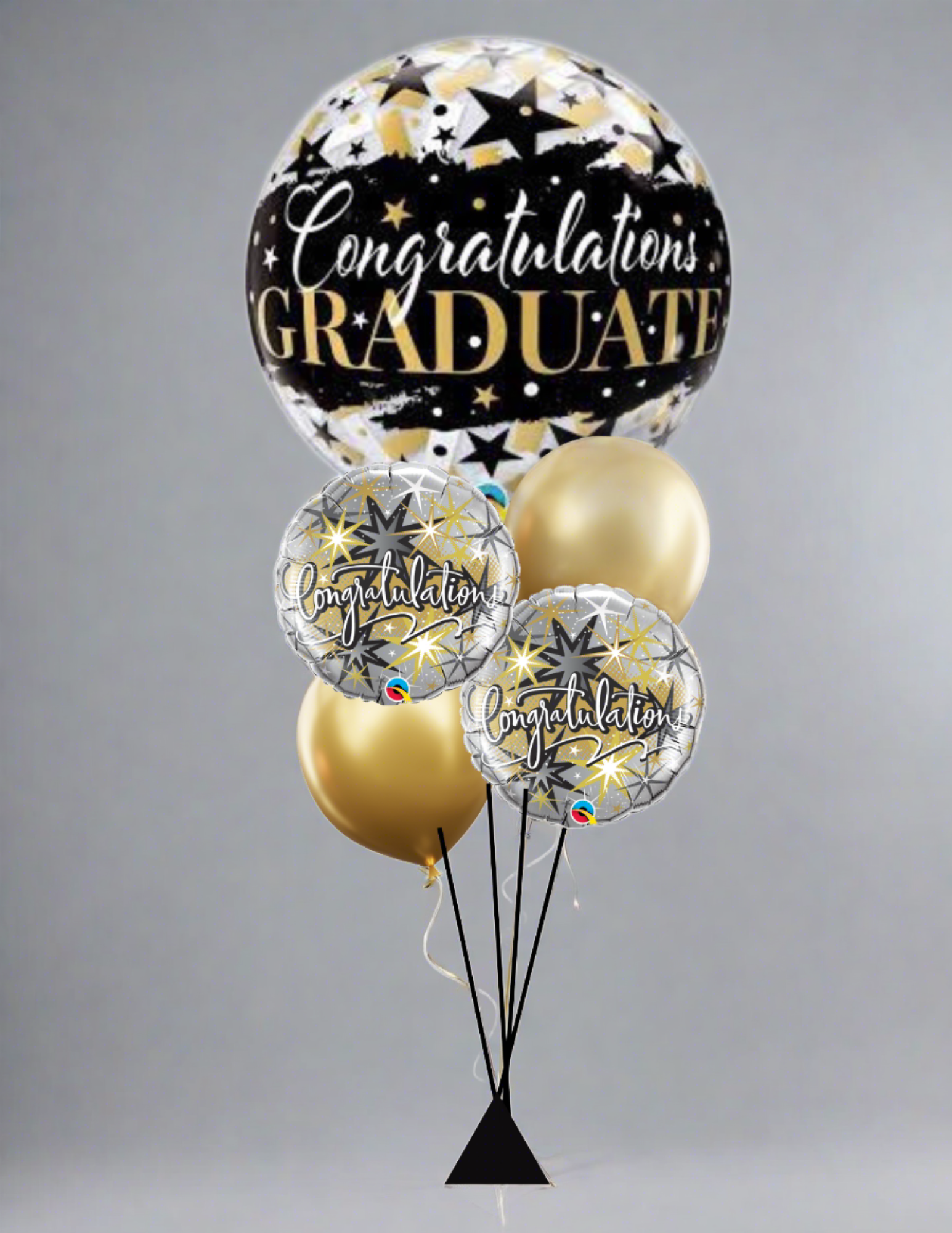 Congratulations/Graduation/Retirement Deluxe Bubble Bouquet