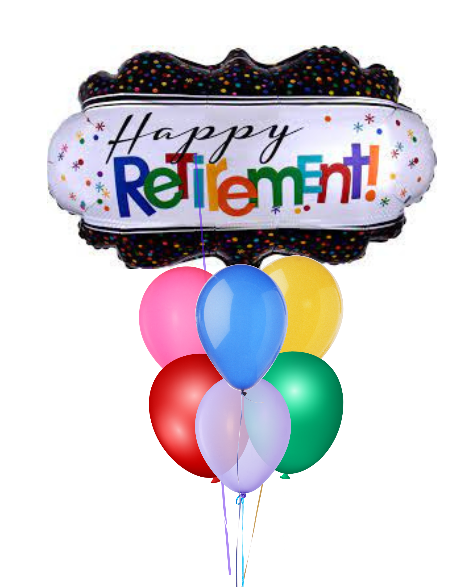 Congratulations/Graduation/Retirement Super shape Balloon Bouquet
