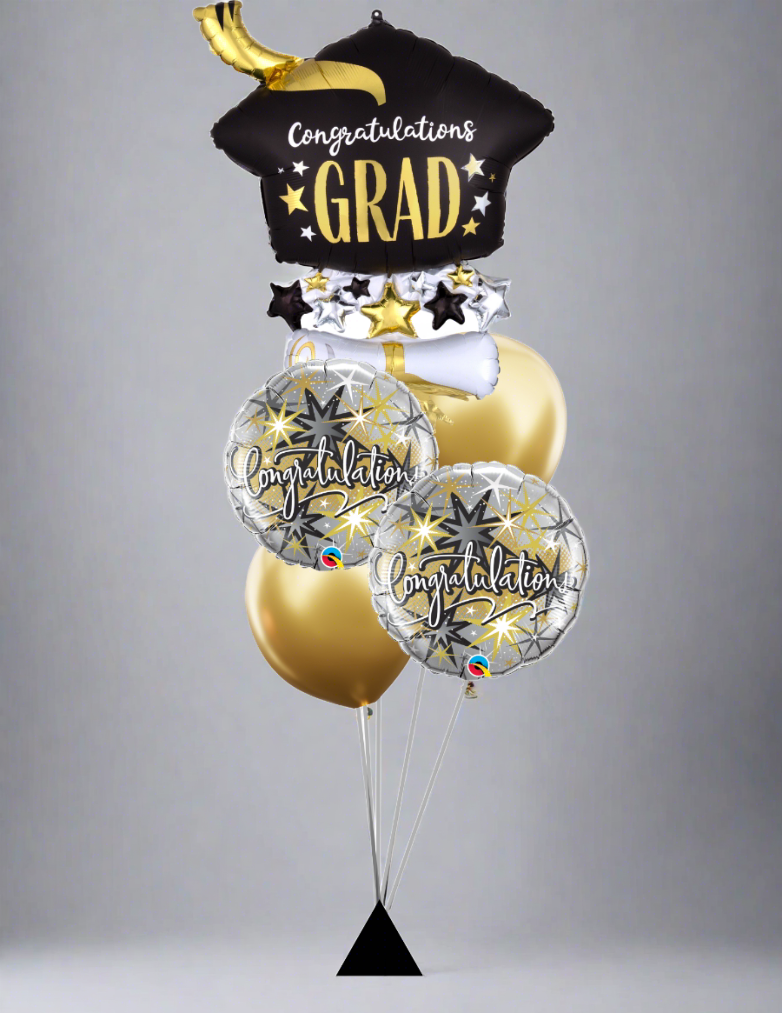 Congratulations/Graduation/Retirement Deluxe Super Shape Balloon Bouquet