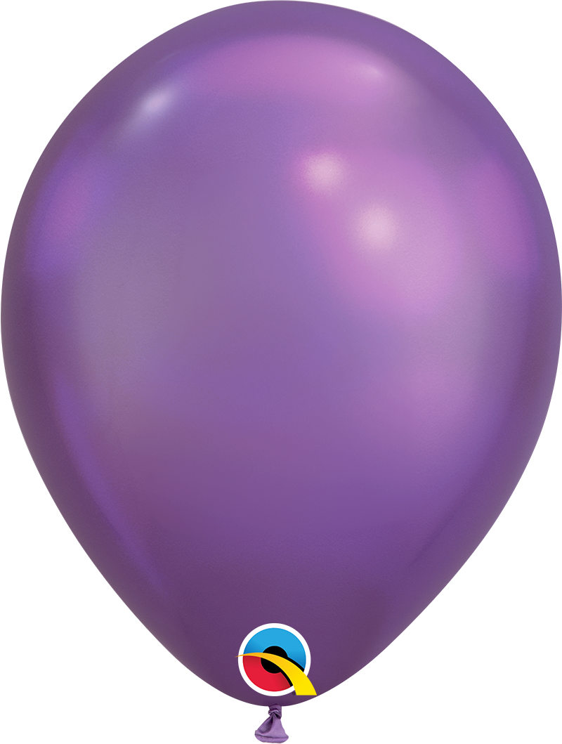 Chrome Purple latex balloon