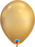Chrome Gold Latex balloon