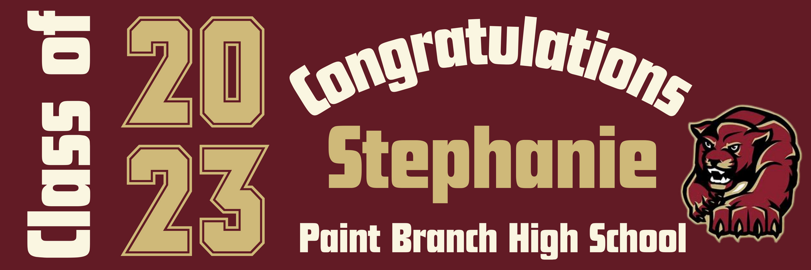 Graduation Standard Banner