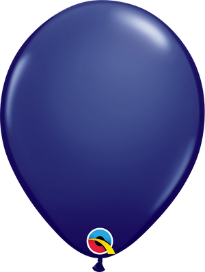 navy latex balloon