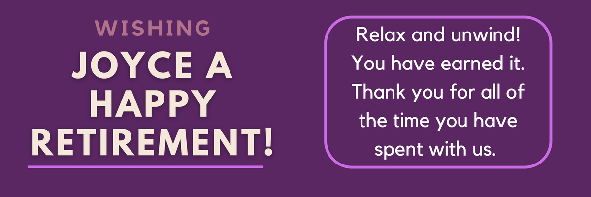 Retirement/Farewell Standard Banner