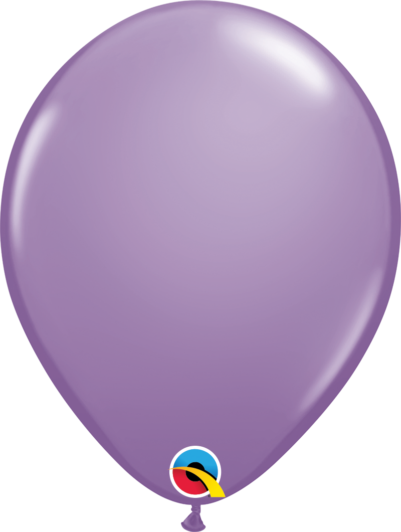 lilac latex balloon