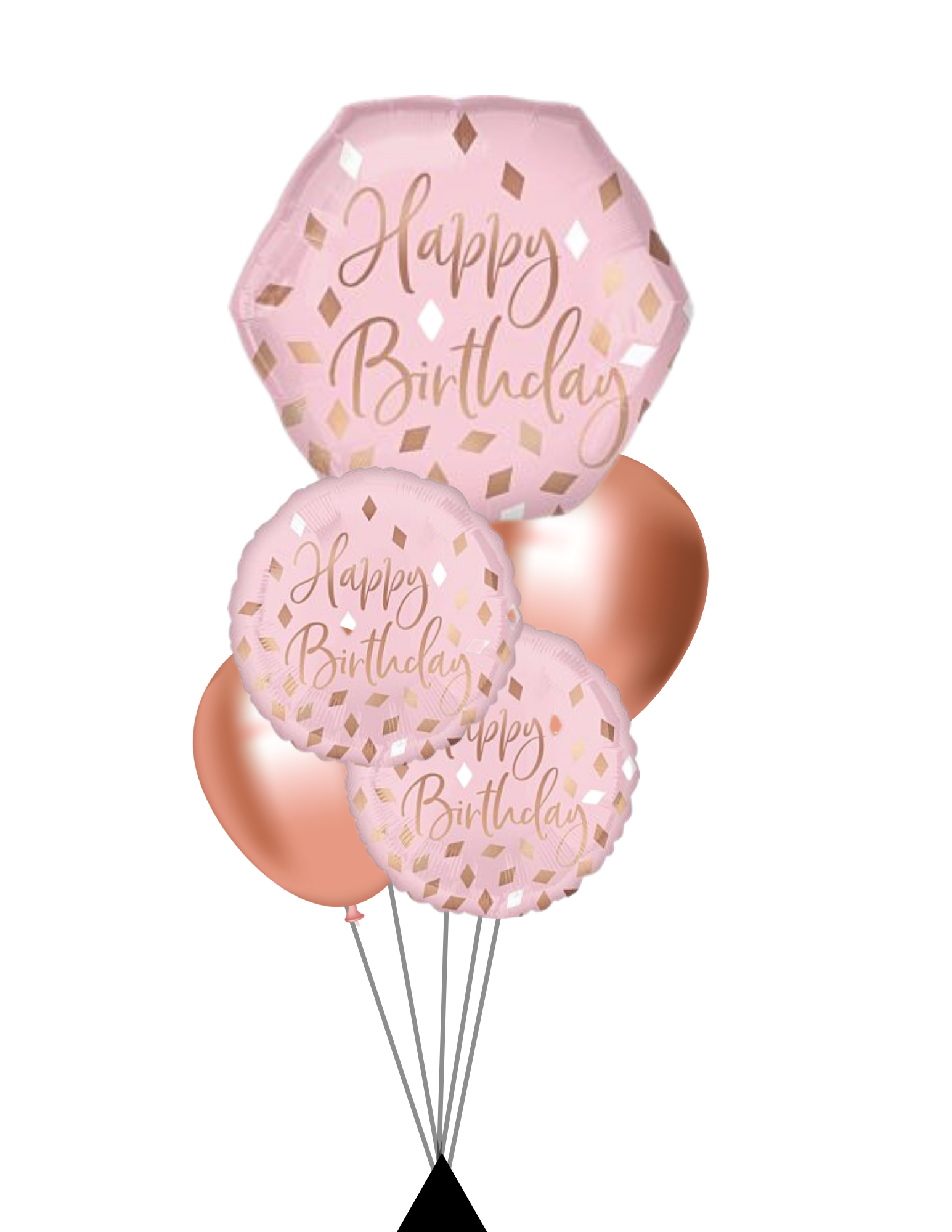 Supershape balloon bouquet