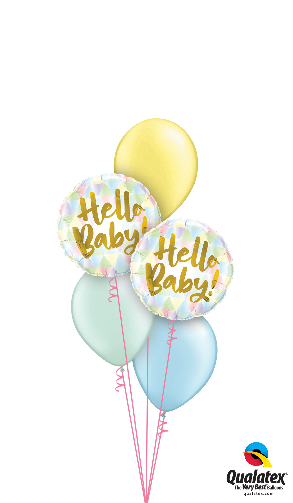 Gender Reveal/Baby Shower Standard Balloon Bouquet