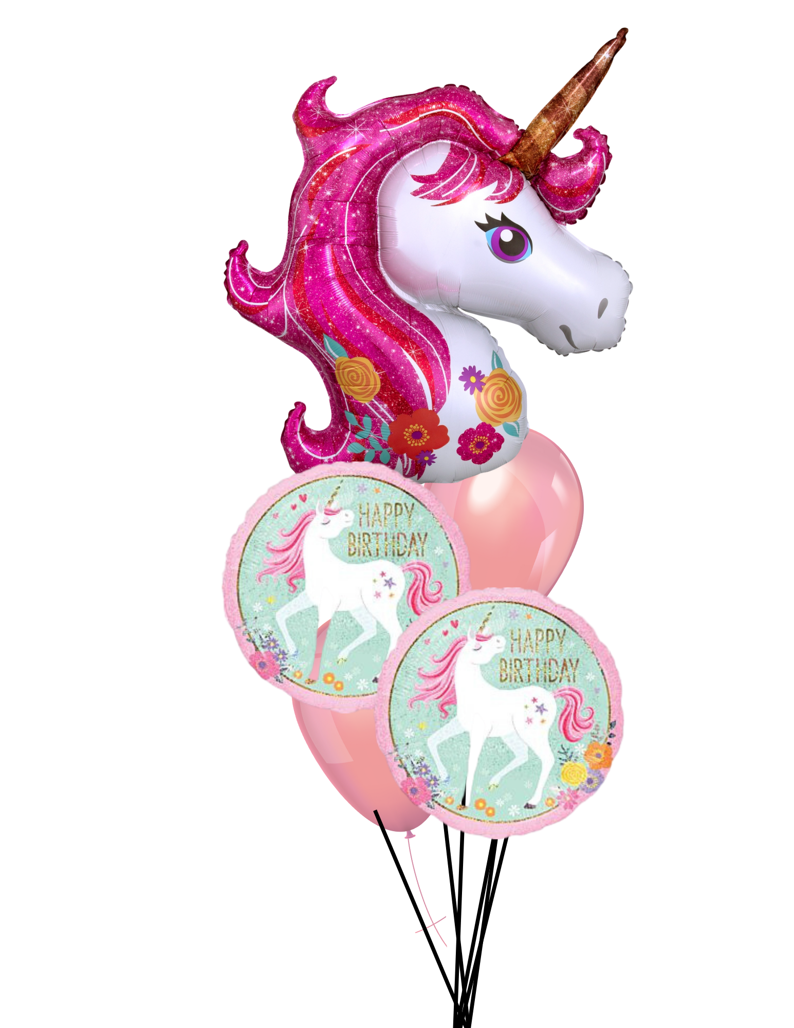 Kids Deluxe Supershape XL Birthday Bouquet