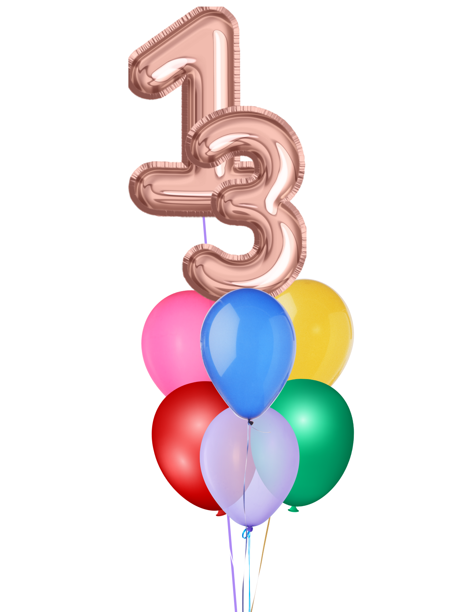 Kids Two Number Birthday Bouquet